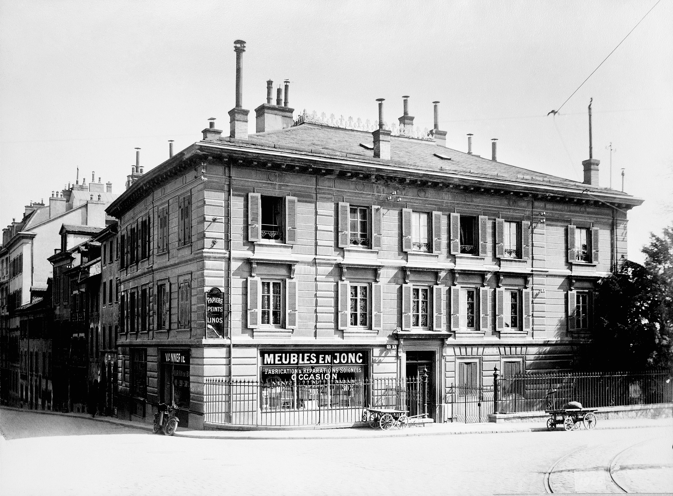 Haus Auberjonois. Das erste Büro der Vaudoise (1895-1901).